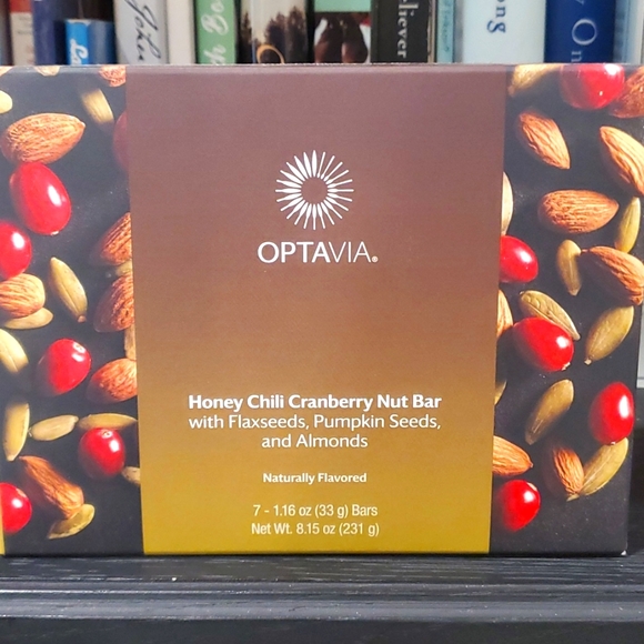 Optavia Other Optavia Select Honey Chili Cranberry Nut Bars New
